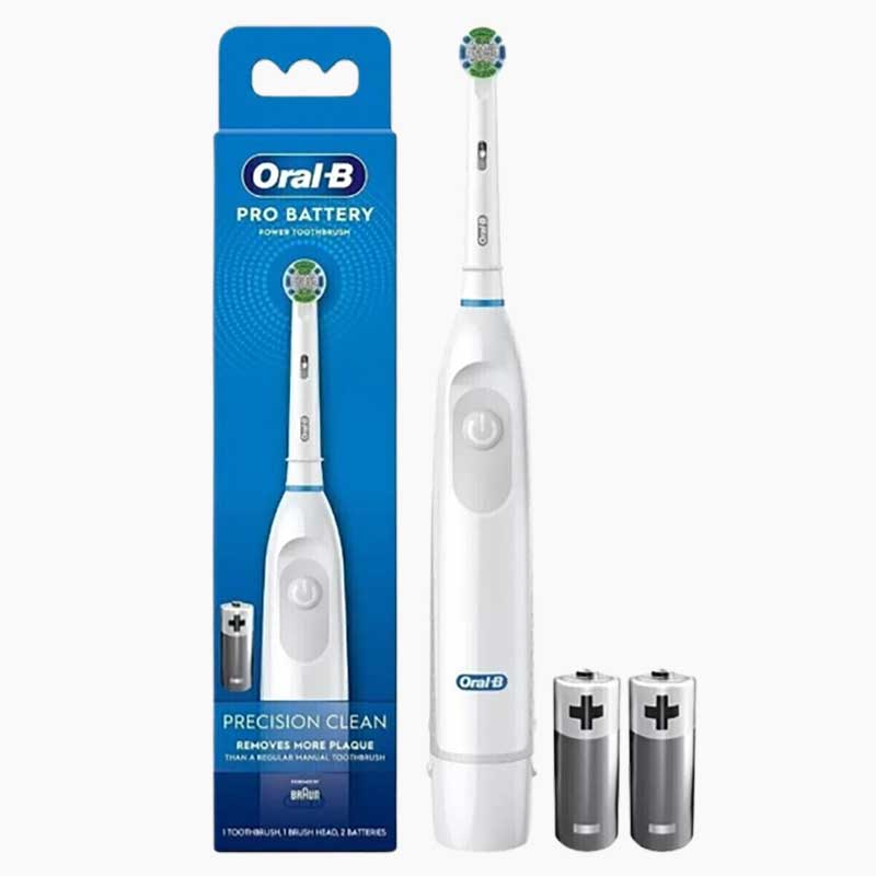 Pro Battery Precision Clean Power Toothbrush White