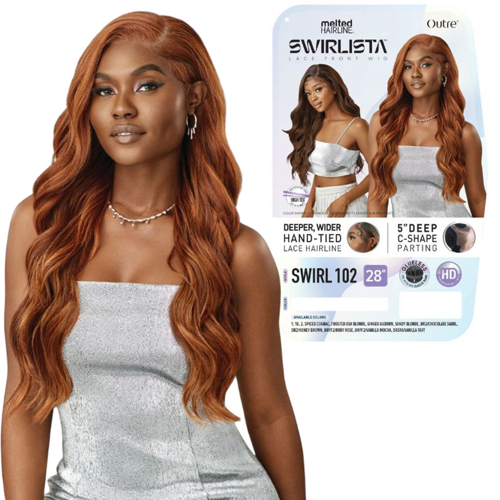Melted Hairline Swirlista 102 Synthetic Lace Front Wig