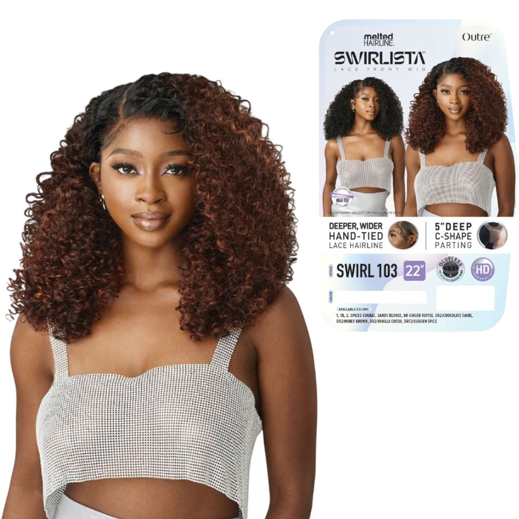 Melted Hairline Swirlista 103 Synthetic Lace Front Wig