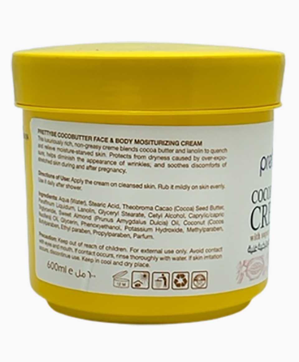 Coco Butter Moisturizing Cream With Coco Butter Extract