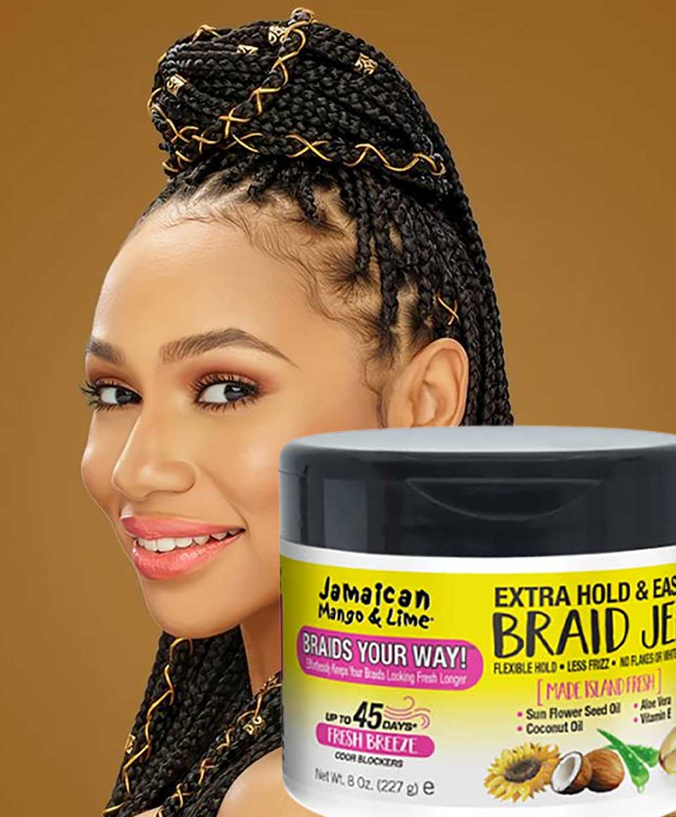 Jamaican Mango And Lime Extra Hold Easy Braid Jel