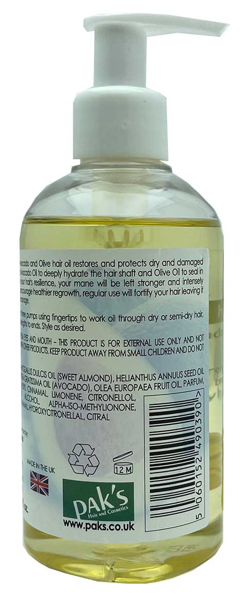 Repair Oil For Damaged Hair