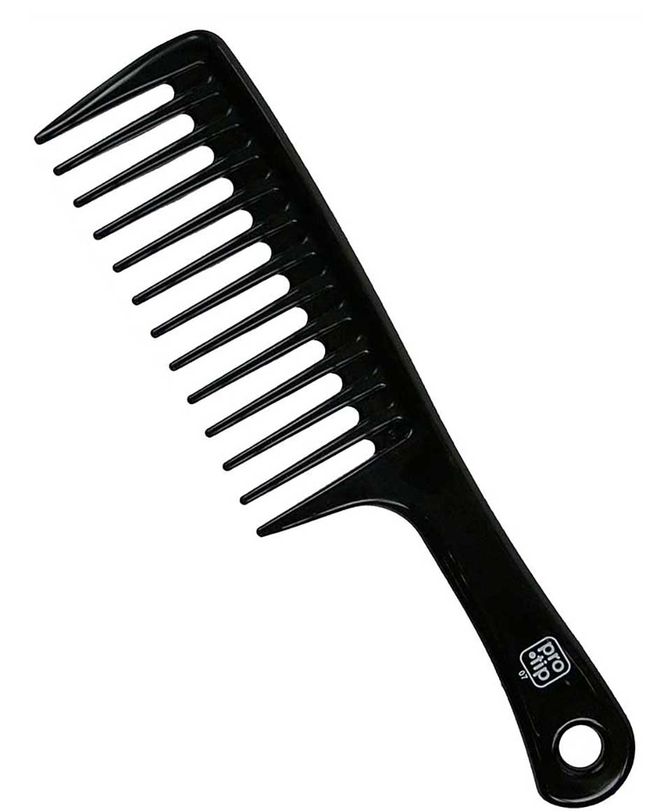 Professional Detangling Comb 07 Black