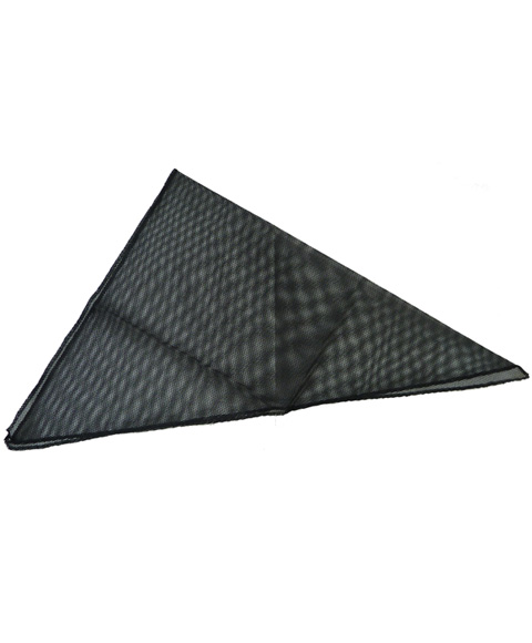 Black Loose Triangle Net