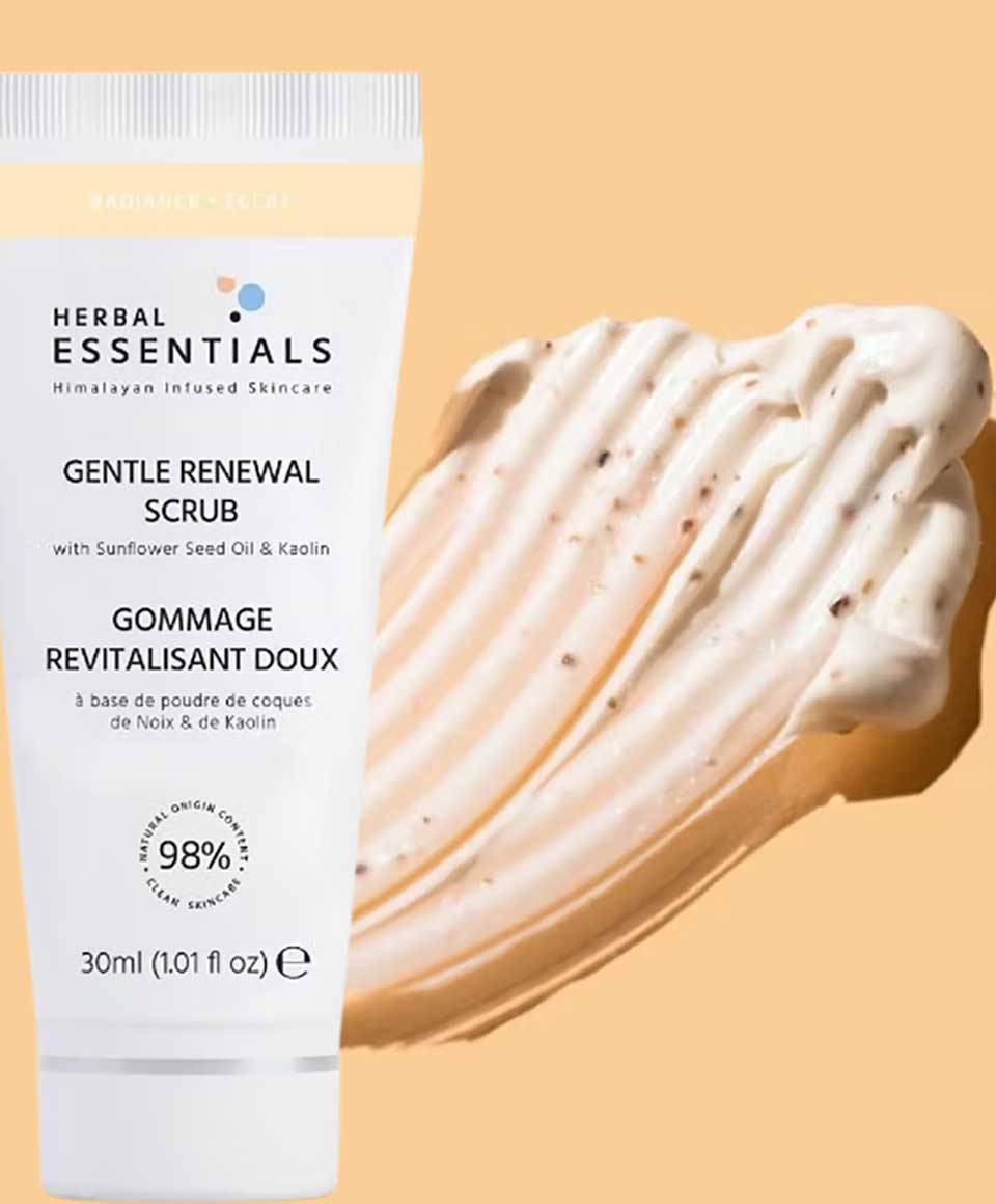 Gentle Renewal Scrub With Sunflower Seed Oil And Kaolin