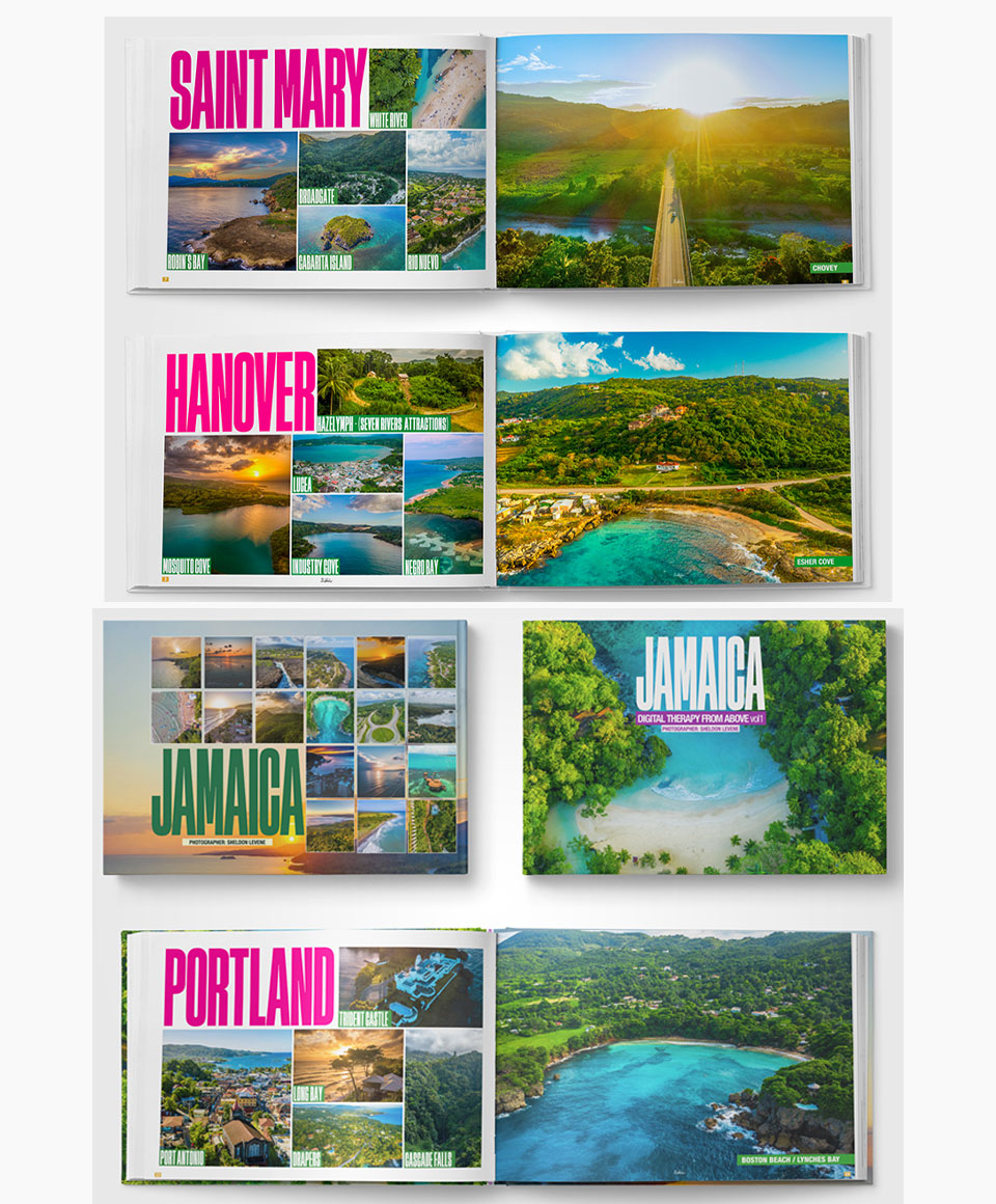 Jamaica Digital Therapy From Above Vol 1 Book