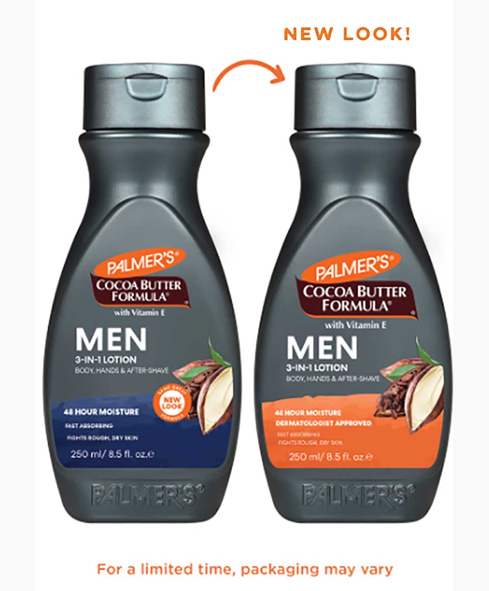 Cocoa Butter Formula Men 3In1 Lotion With Vitamin E