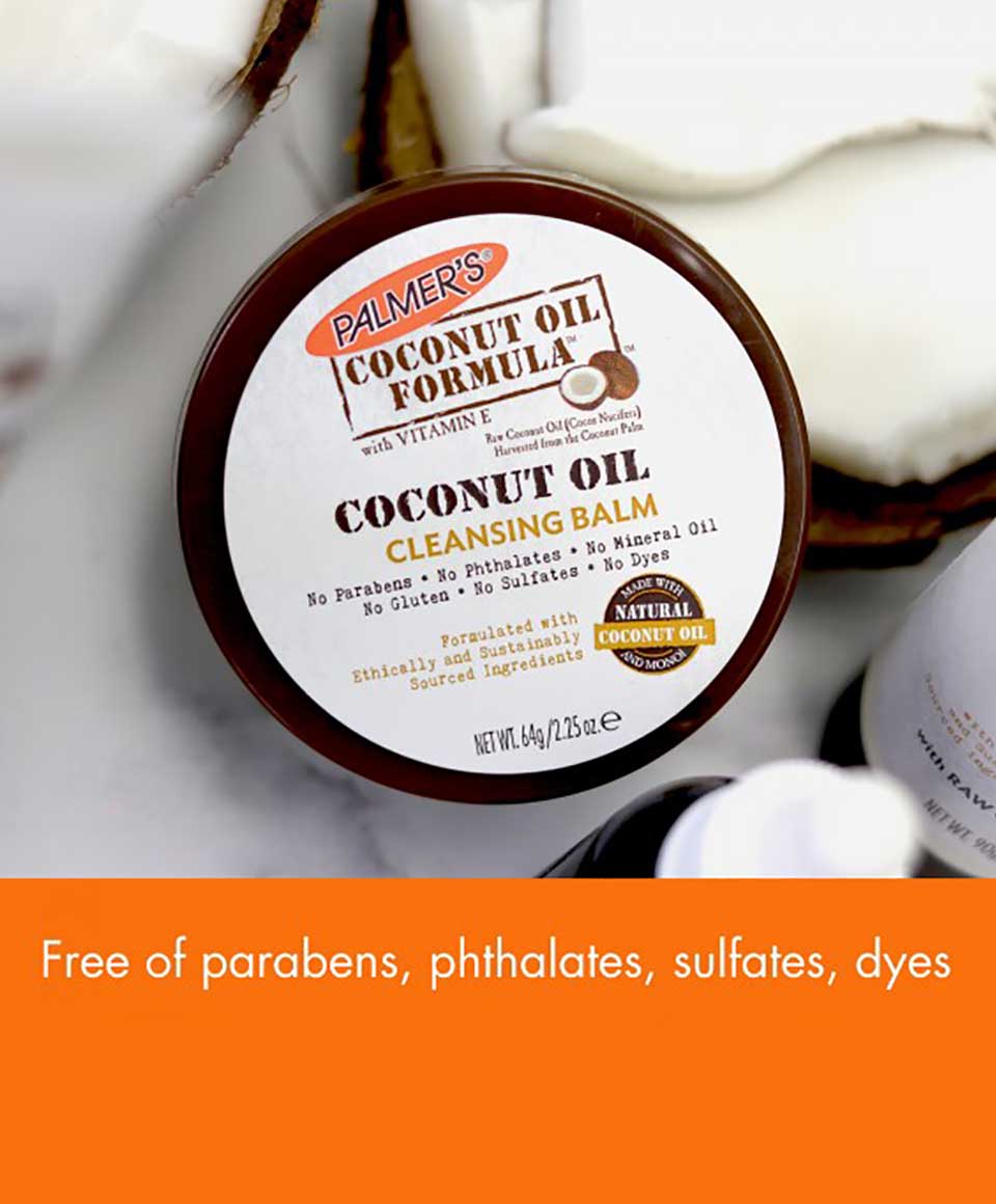 Coconut Oil Formula Coconut Monoi Cleansing Balm