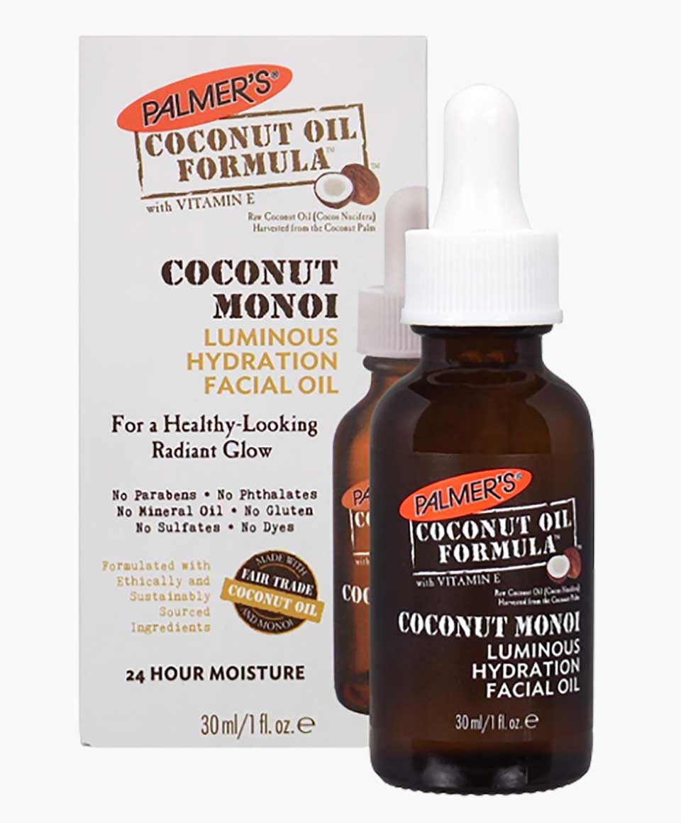 Coconut Oil Formula Coconut Monoi Luminous Hydration Facial Oil