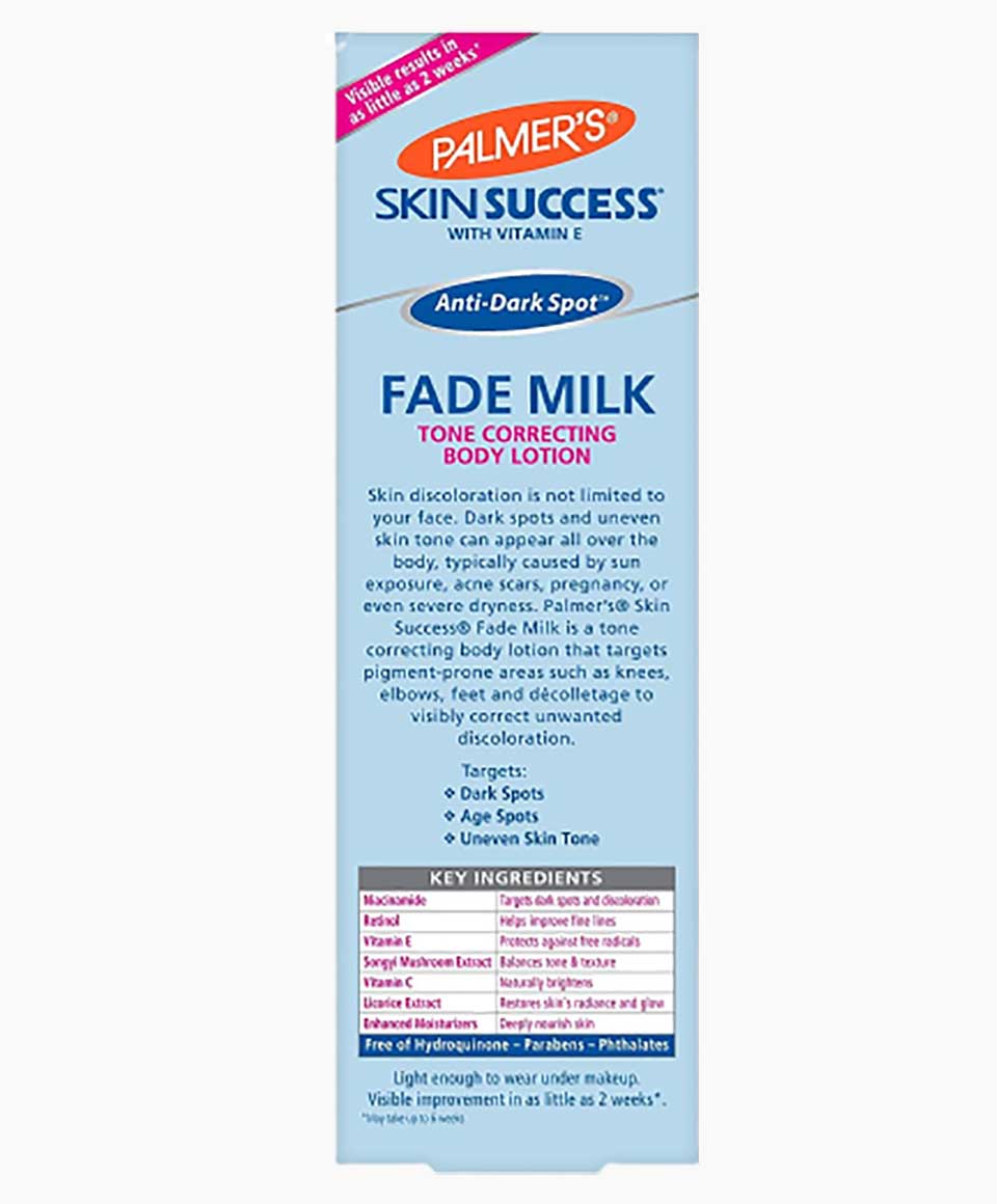 Skin Success Anti Dark Spot Fade Milk Body Lotion