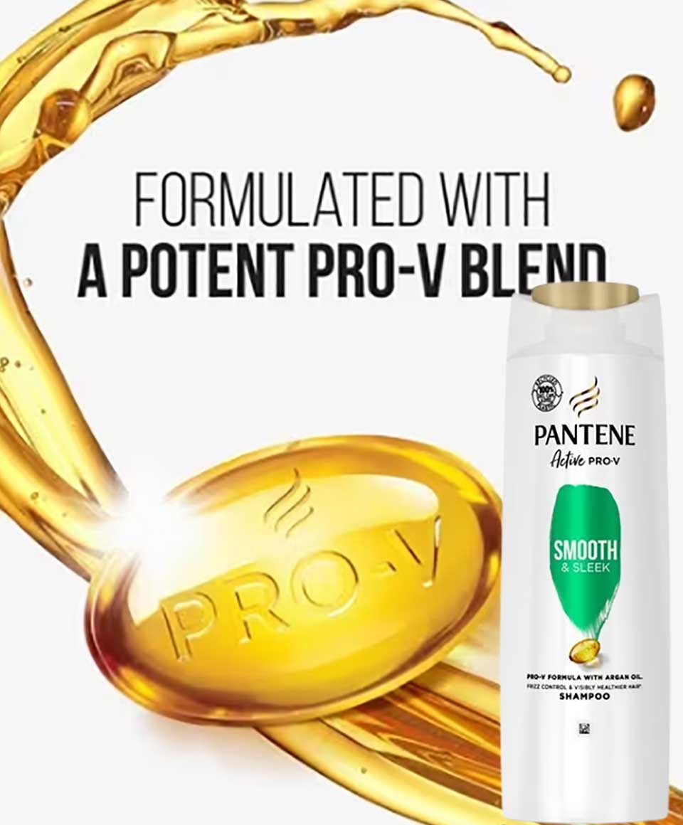 Pantene Active Pro V Smooth And Sleek Shampoo