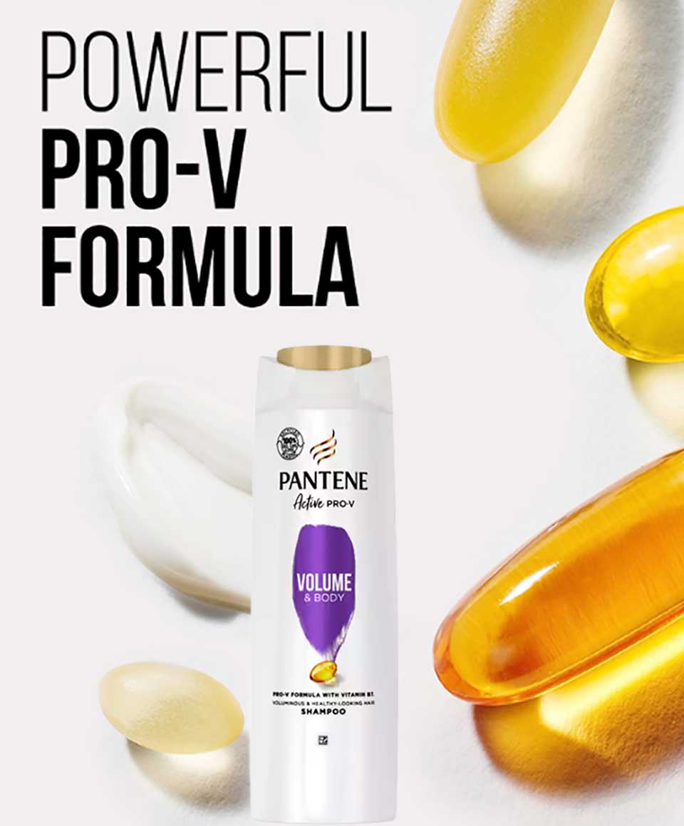 Pantene Active Pro V Volume And Body Shampoo