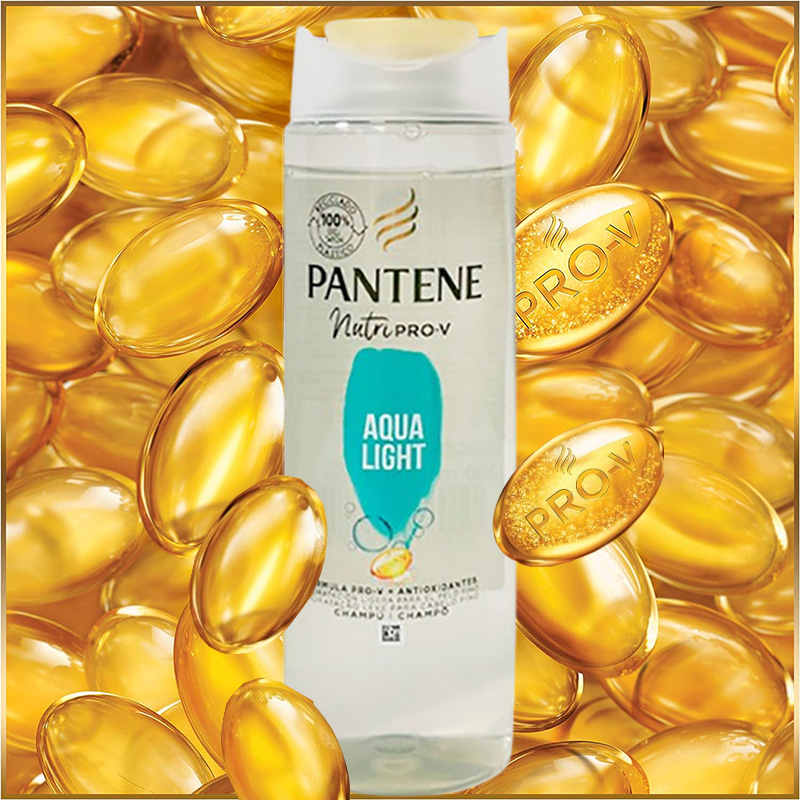 Pantene Nutri Pro V Aqua Light Shampoo