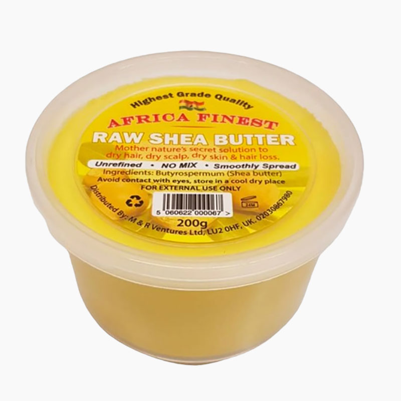 Africa Finest Raw Shea Butter Yellow