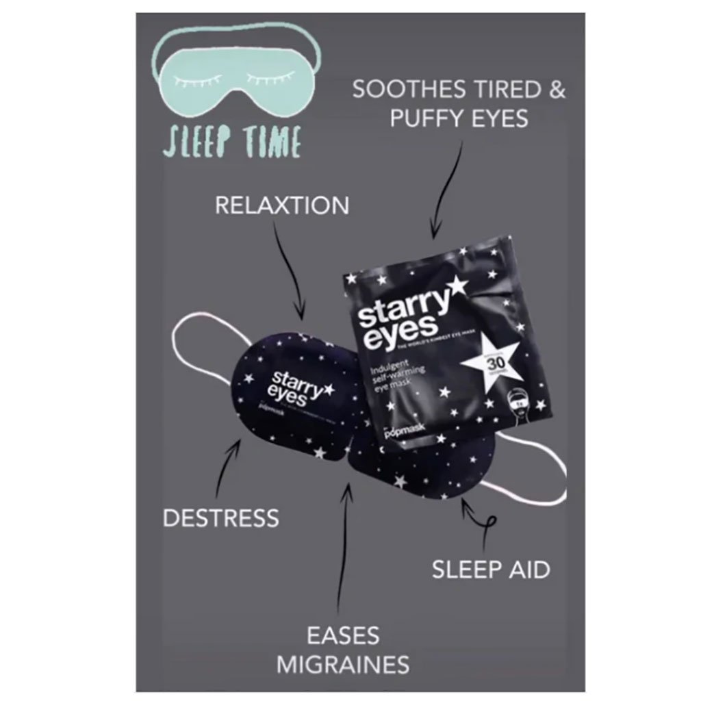 Starry Eyes 5 Self Heating Steam Eye Mask