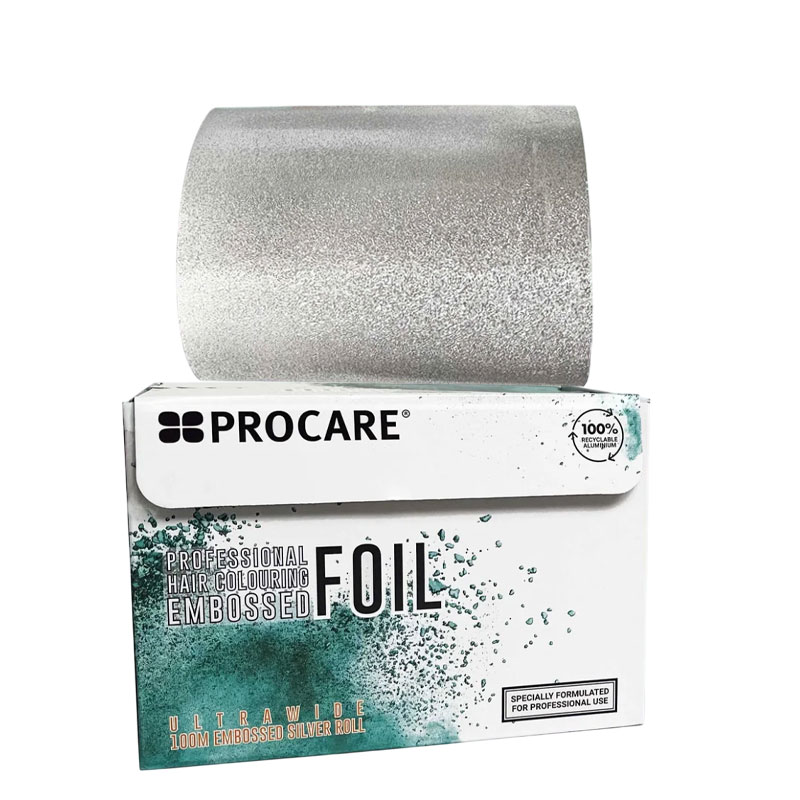 Professional Hair Colouring Embossed Ultra Wide Silver Foil
