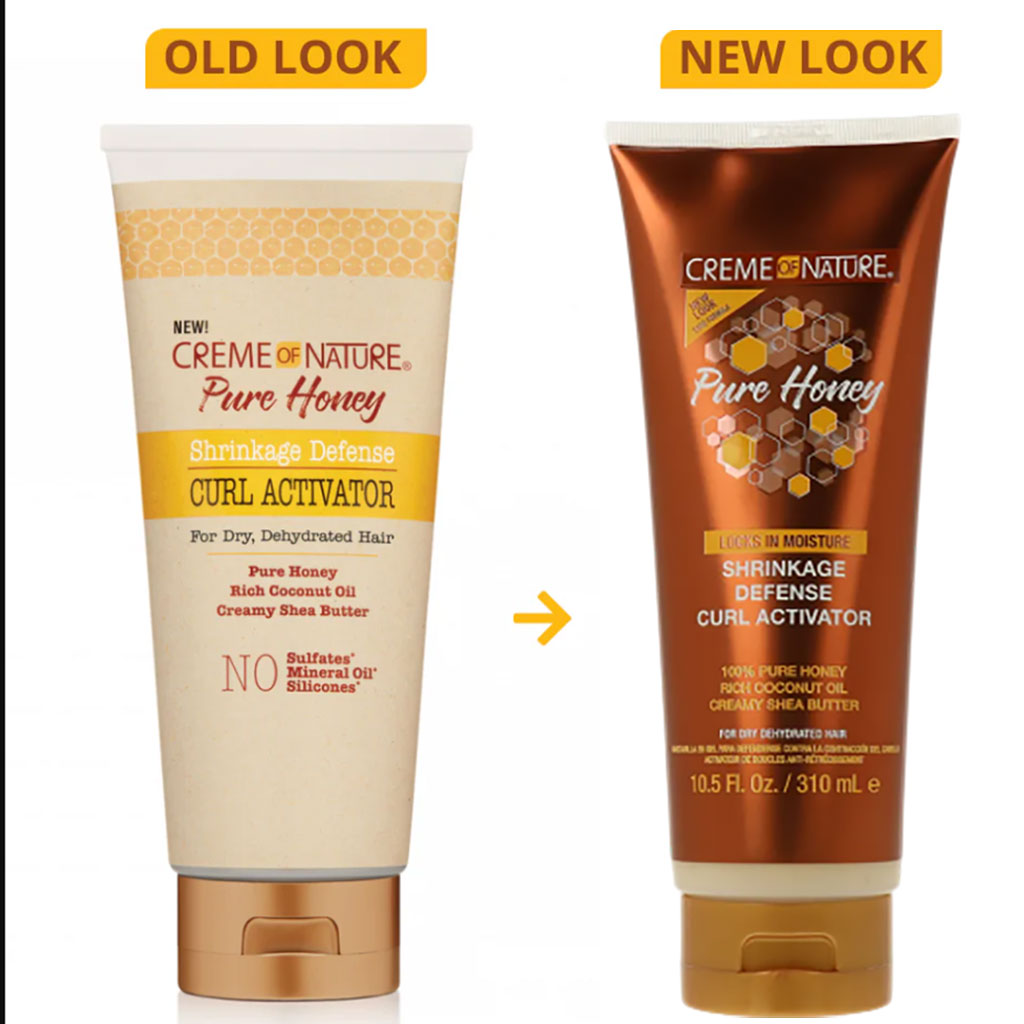 Pure Honey Lock In Moisture Shrinkage Defense Curl Activator