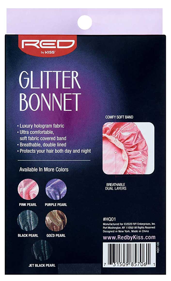 Glitter Bonnet HQ01 Pink Pearl