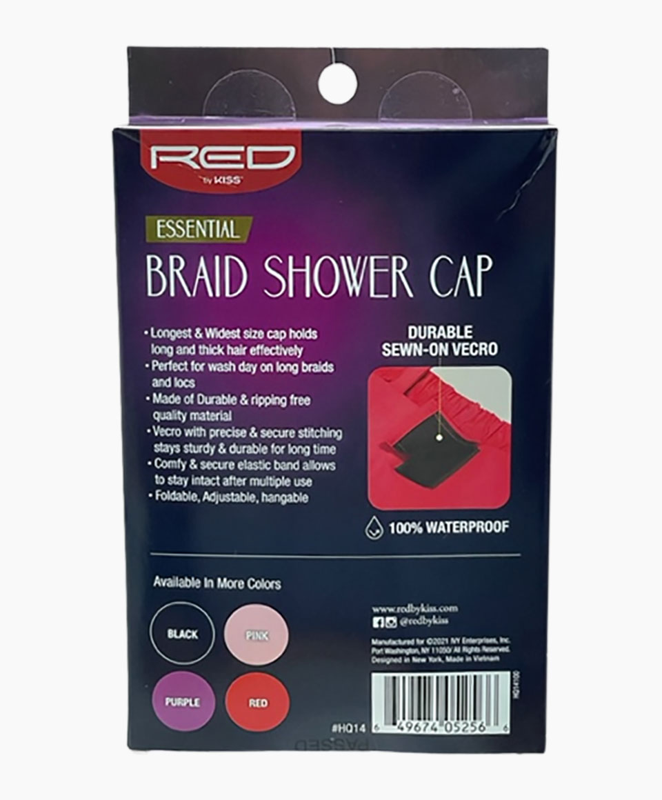 Red By Kiss Essential Braid Shower Cap HQ14