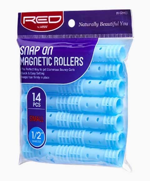 Red By Kiss Snap On Magnetic Rollers HRM01