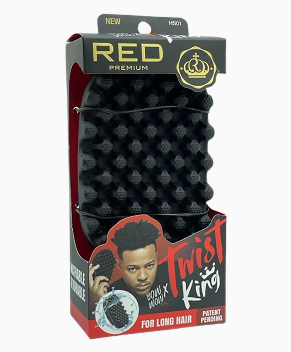 Red Premium Twist King Brush