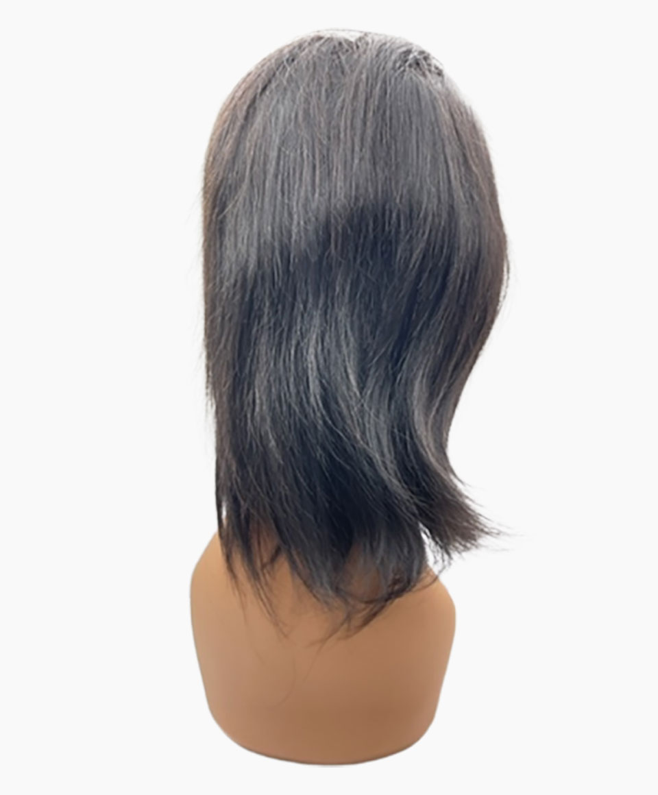 Brazilian Remy Deep Part HH Simply Straight Short Lace Front Wig