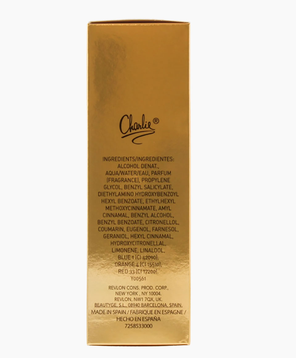 Charlie Eau De Toilette Gold