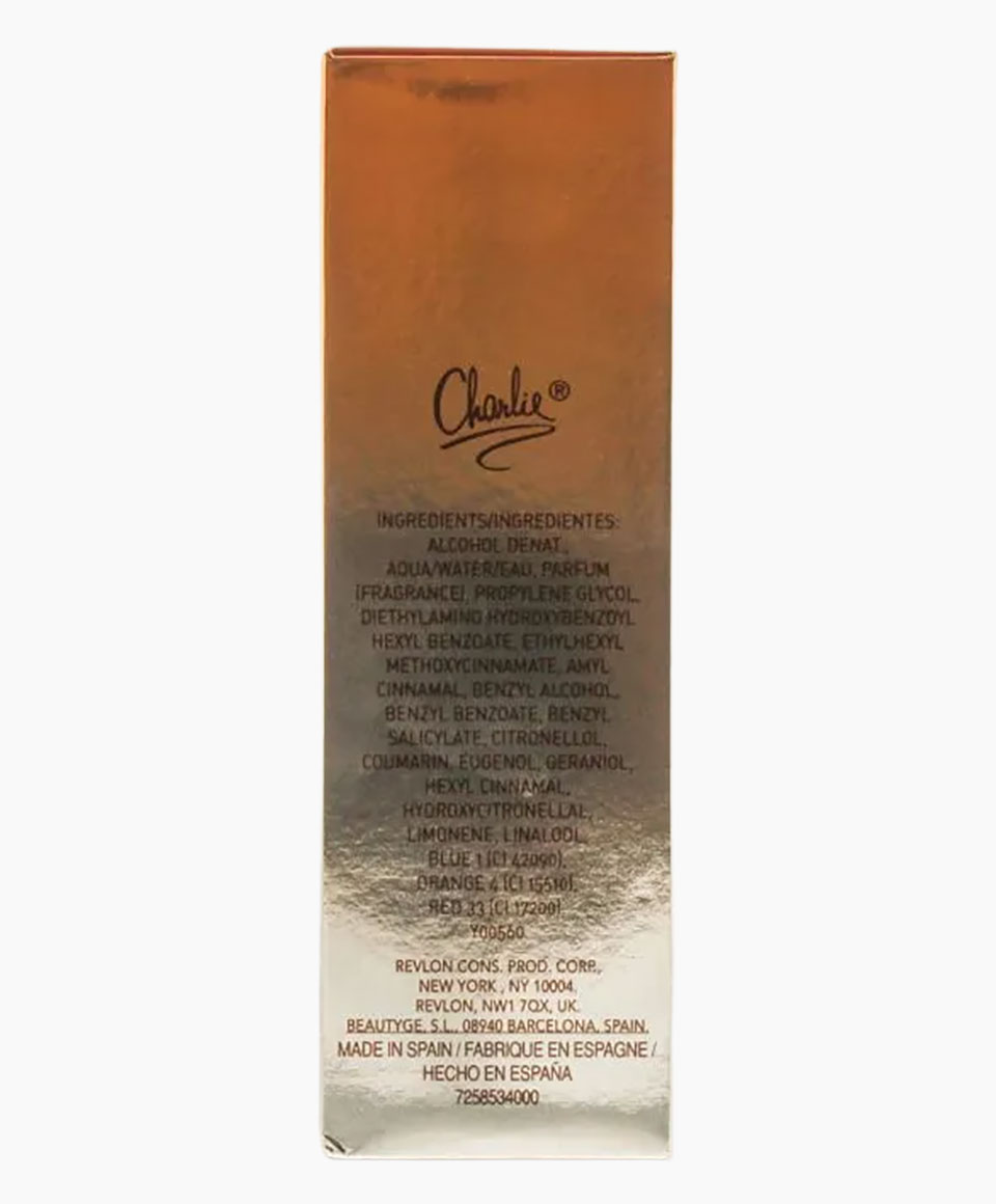 Charlie Eau Fraiche Gold