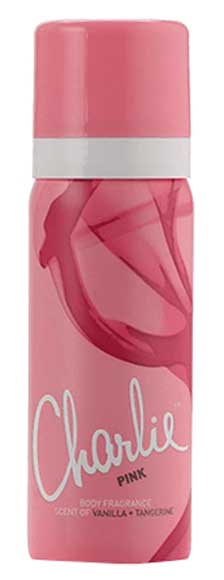 Charlie Perfumed Body Spray Pink