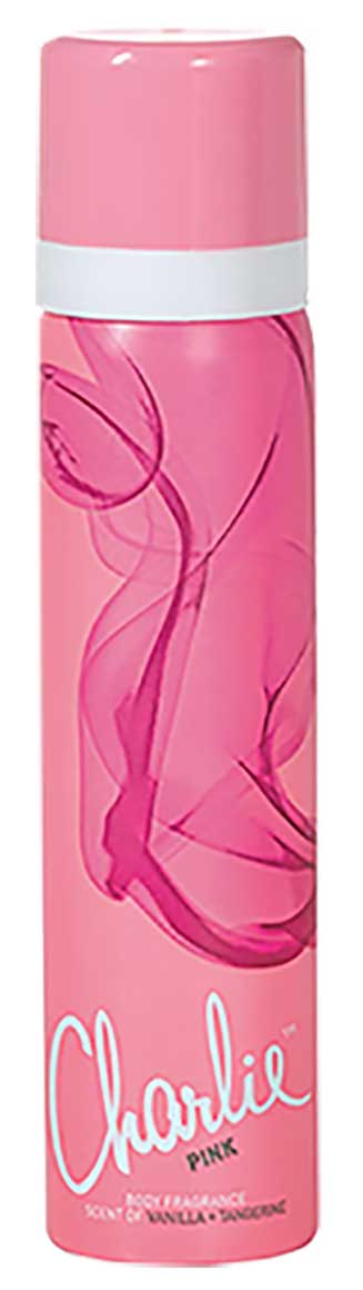 Charlie Perfumed Body Spray Pink