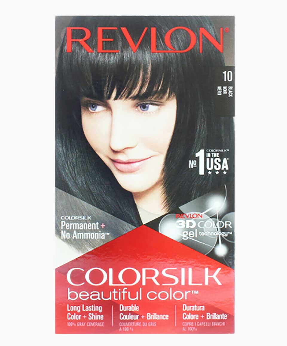 Colorsilk Beautiful Color Permanent Hair Color 10 Black
