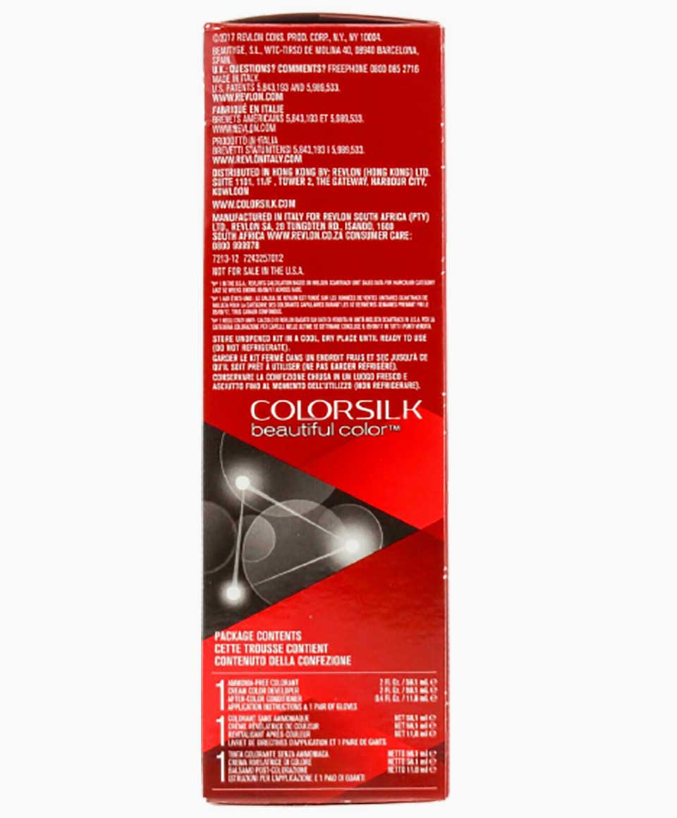 Colorsilk Beautiful Color Permanent Hair Color 11 Soft Black