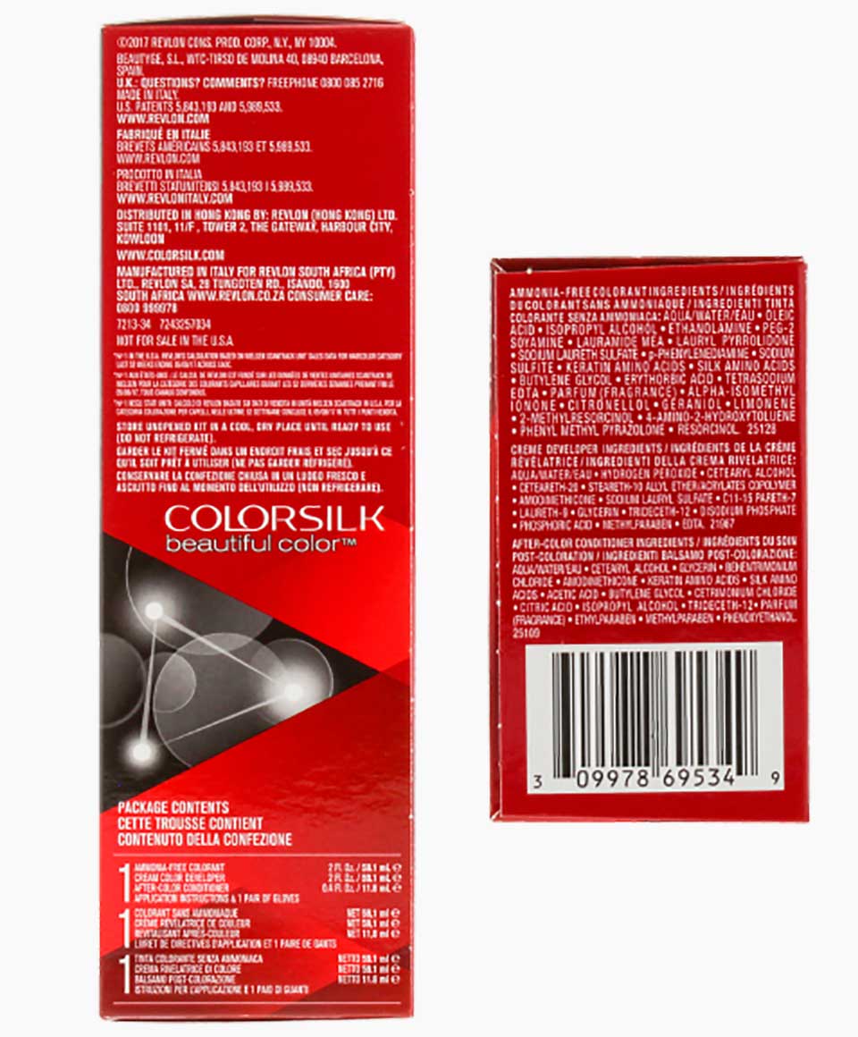 Colorsilk Beautiful Color Permanent Hair Color 34 Deep Burgundy