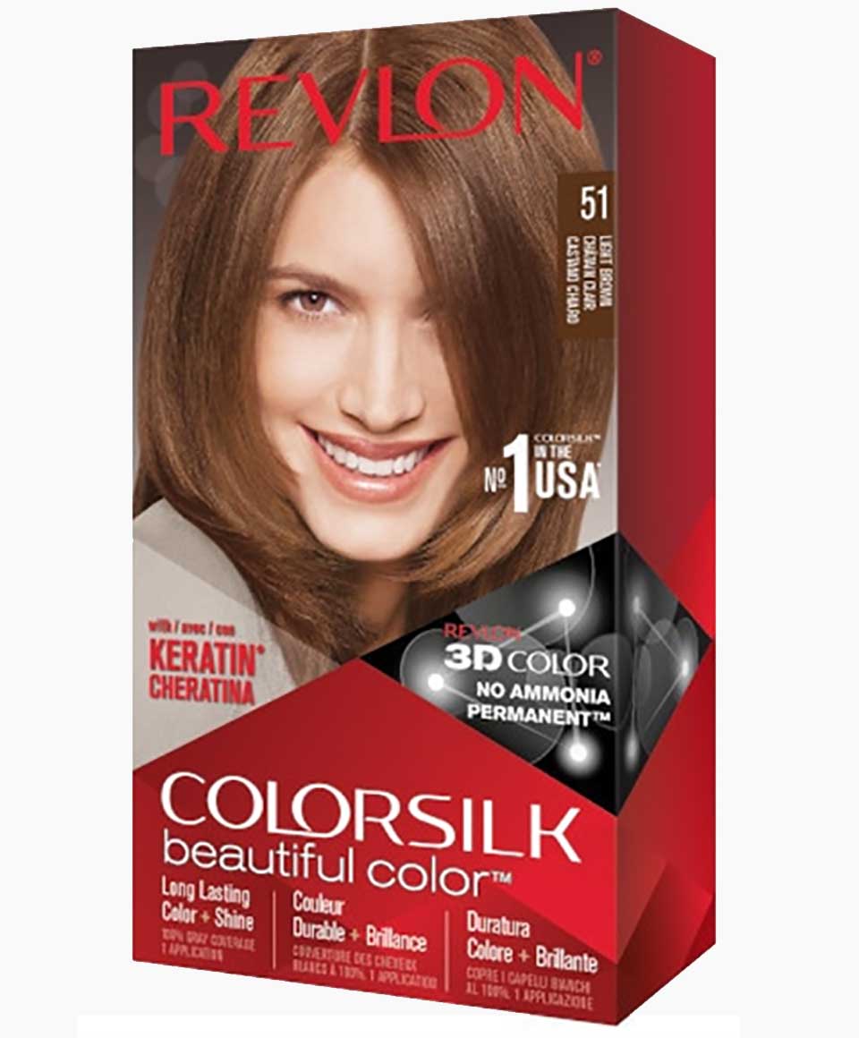 Colorsilk Beautiful Color Permanent Hair Color 51 Light Brown