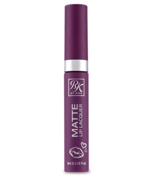 RK by Kiss Matte Lip Lacquer, Bellagio, 0.3 FL OZ 