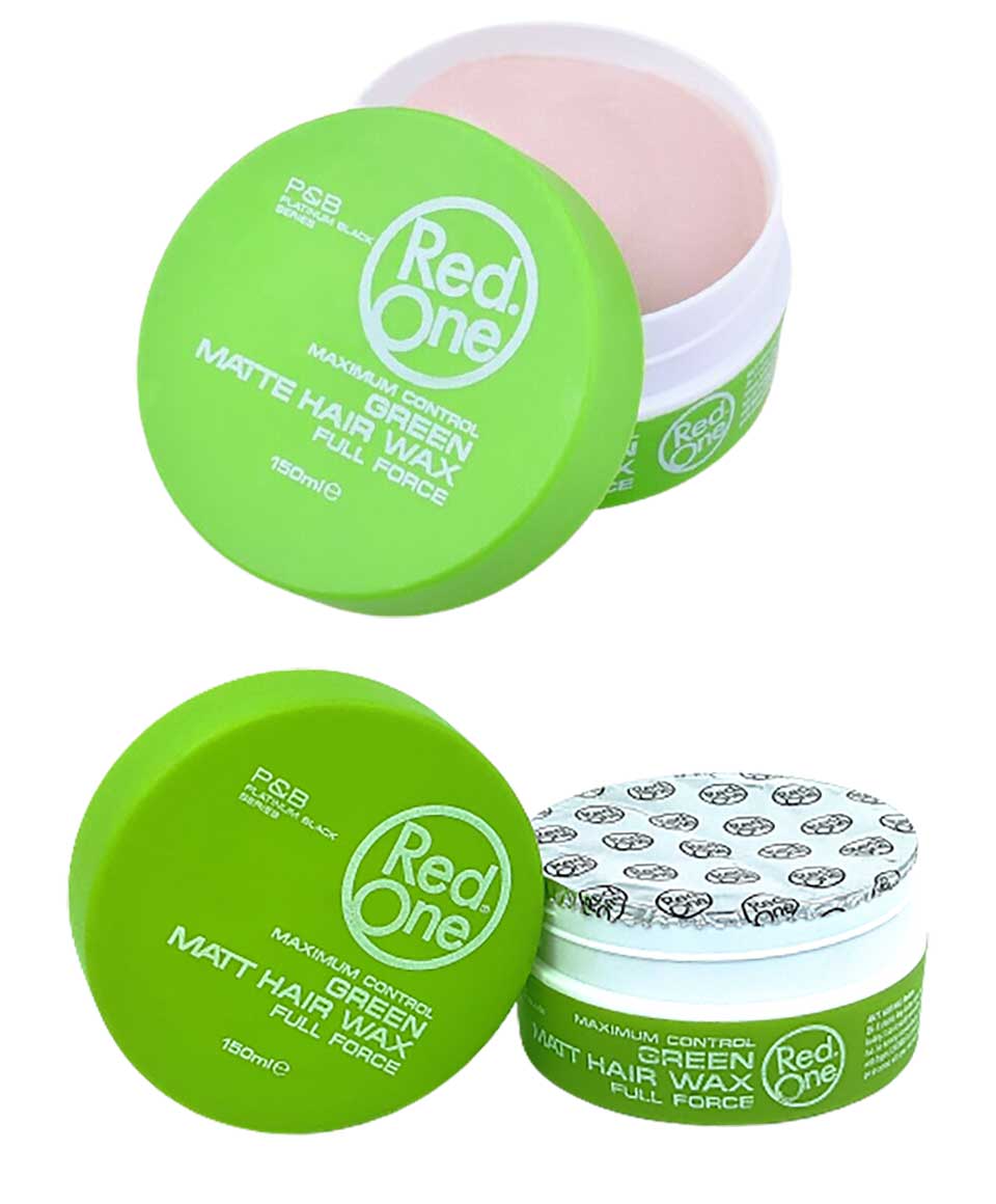 Green Matte Hair Wax Full Force