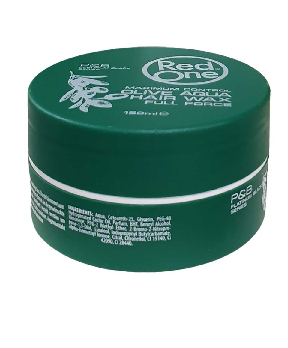 Maximum Control Olive Aqua Hair Wax Full Force