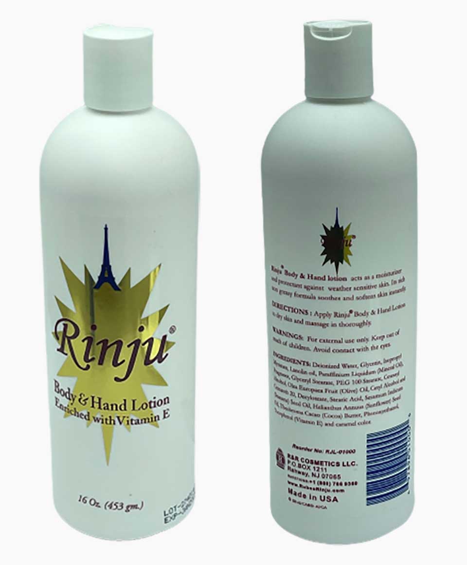 Rubee Rinju Body And Hand Lotion With Vitamin E