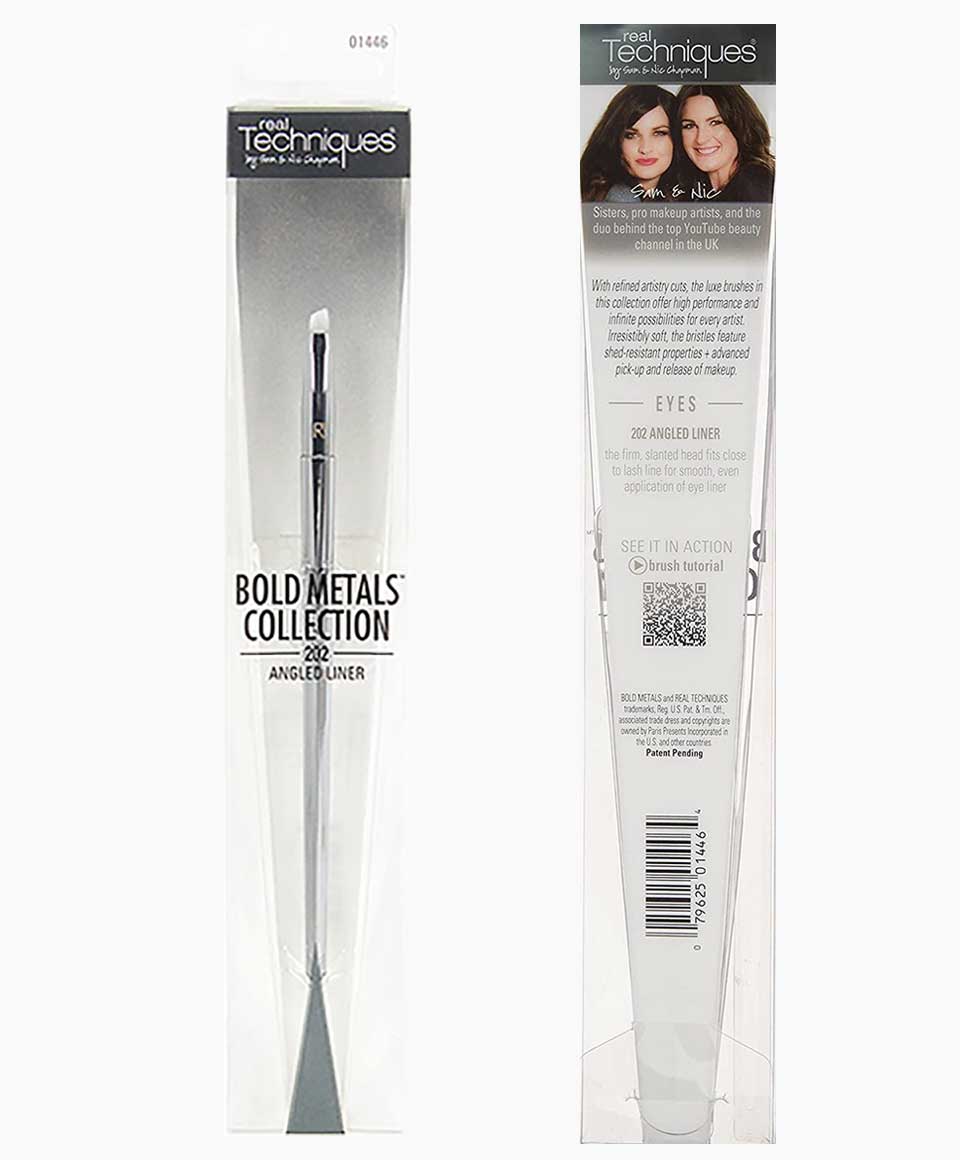 Bold Metals Collection 202 Angled Liner Brush