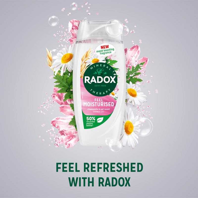 Radox Mineral Therapy Feel Moisturised Shower Gel