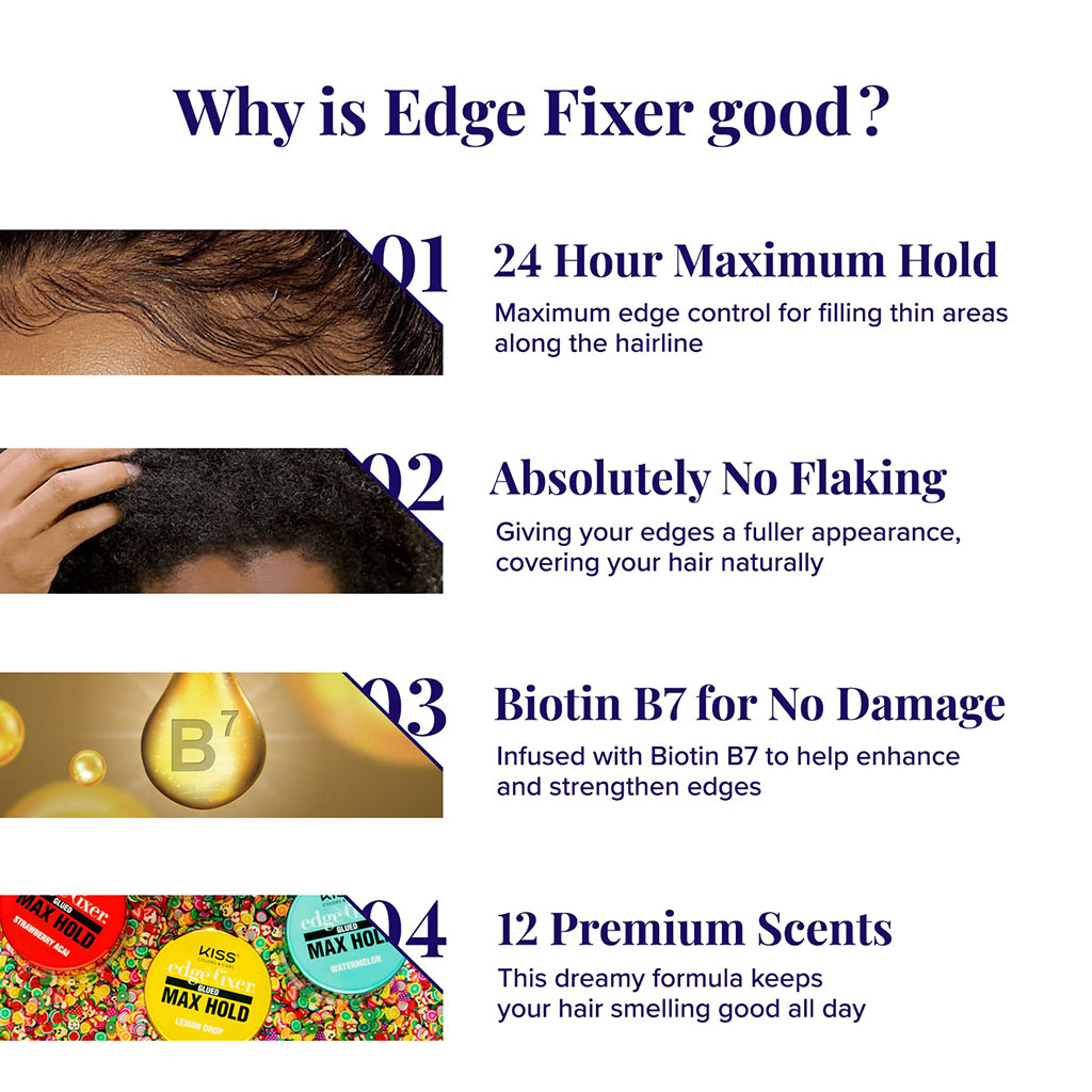 Edge Fixer 24 Hour Max Hold Real Banana