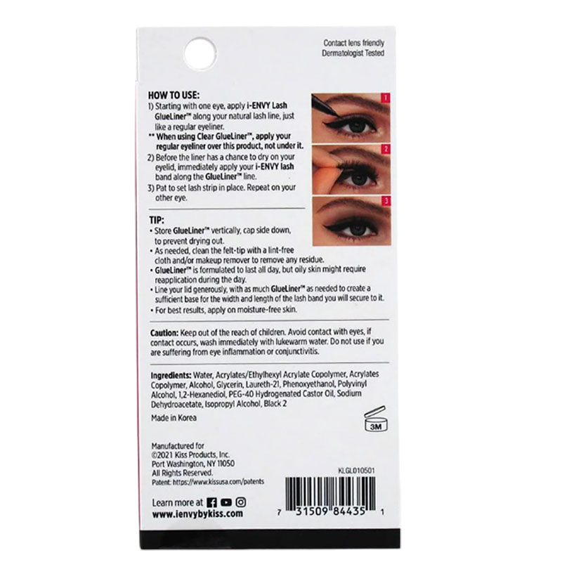 I Envy Lash Glue Liner KLGL01 Black