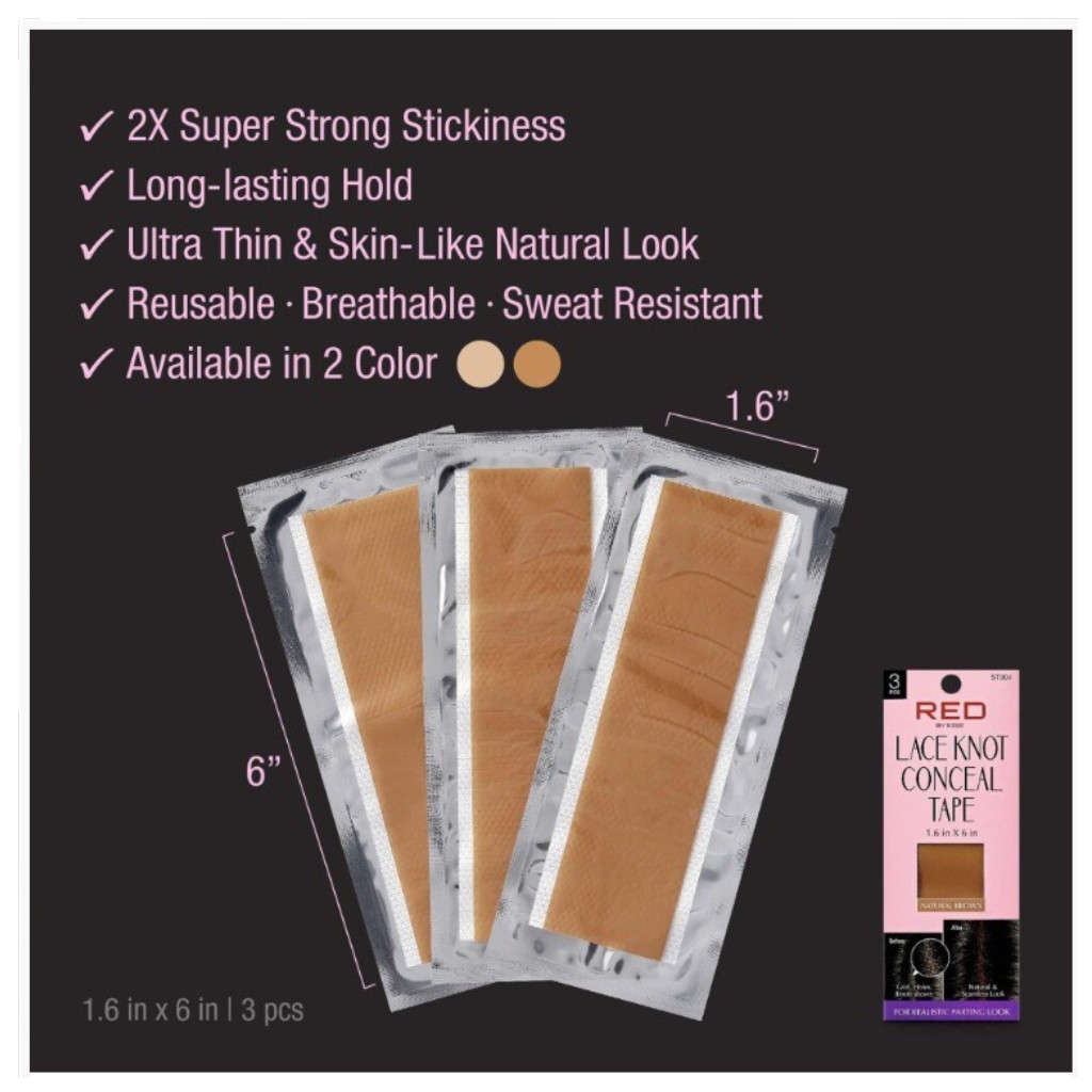 Lace Knot Conceal Tape Natural Brown ST004