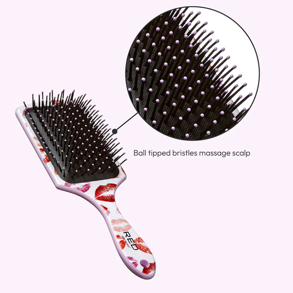 Square Designed Ball Tipped Detangle Brush HH225