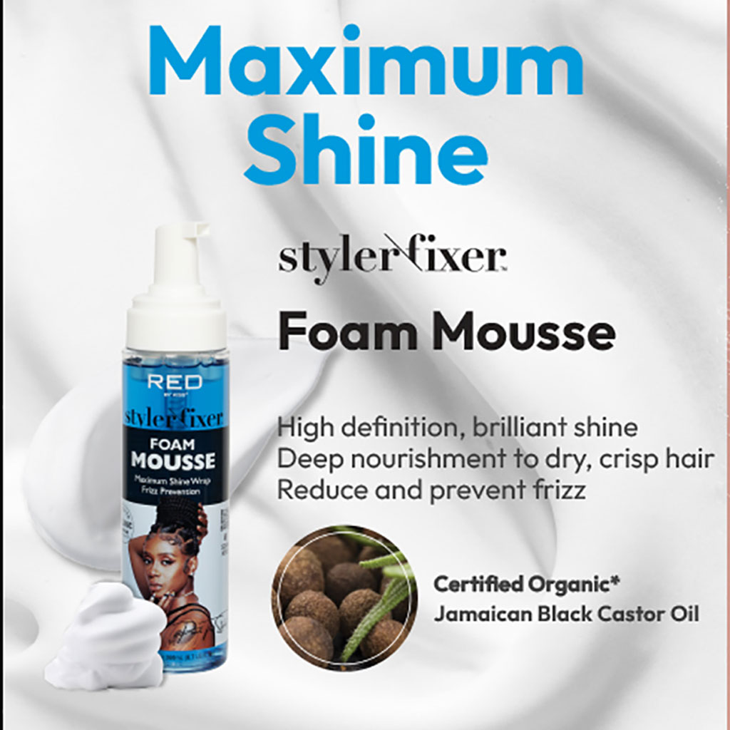 Styler Fixer Orange Scented Foam Mousse