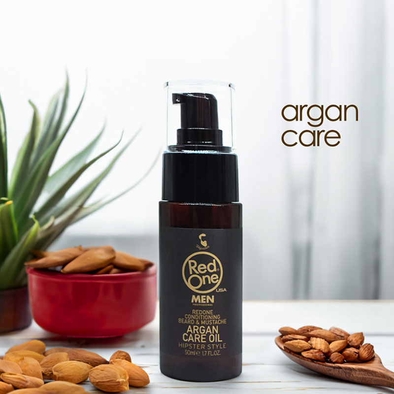 Hipster Style Argan Care Conditioning Beard And Mustache Oil