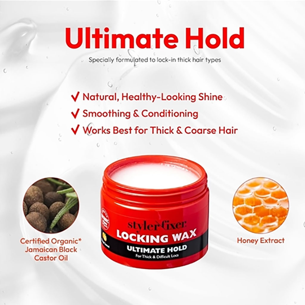 Red By Kiss Orange Scented Styler Fixer Locking Wax