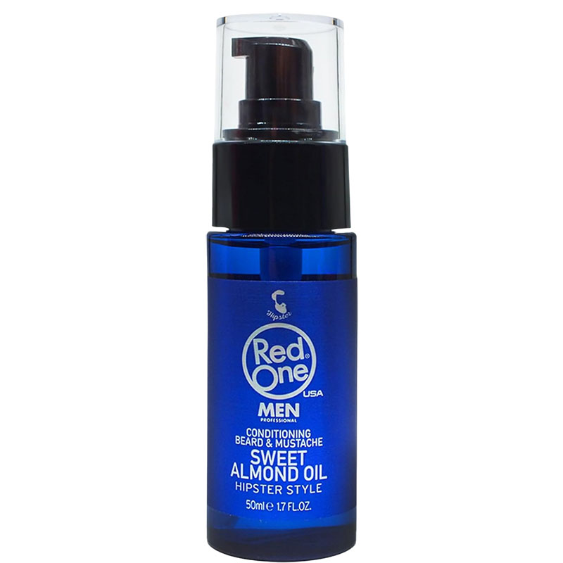 Hipster Style Sweet Almond Conditioning Beard And Mustache Oil