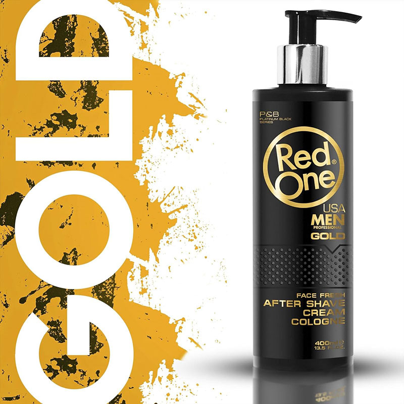 Men Professional Gold After Shave Cream Cologne