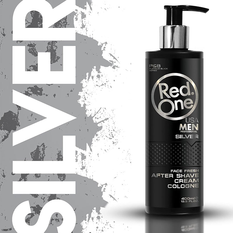 Men Professional Silver After Shave Cream Cologne